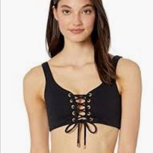 Maaji bikini top in black